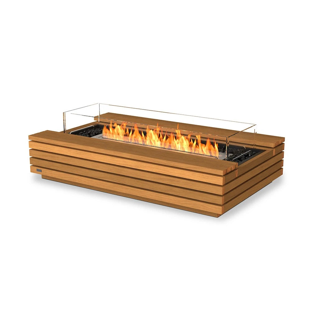 Cosmo 50 bioethanol fire pit, table-style outdoor design