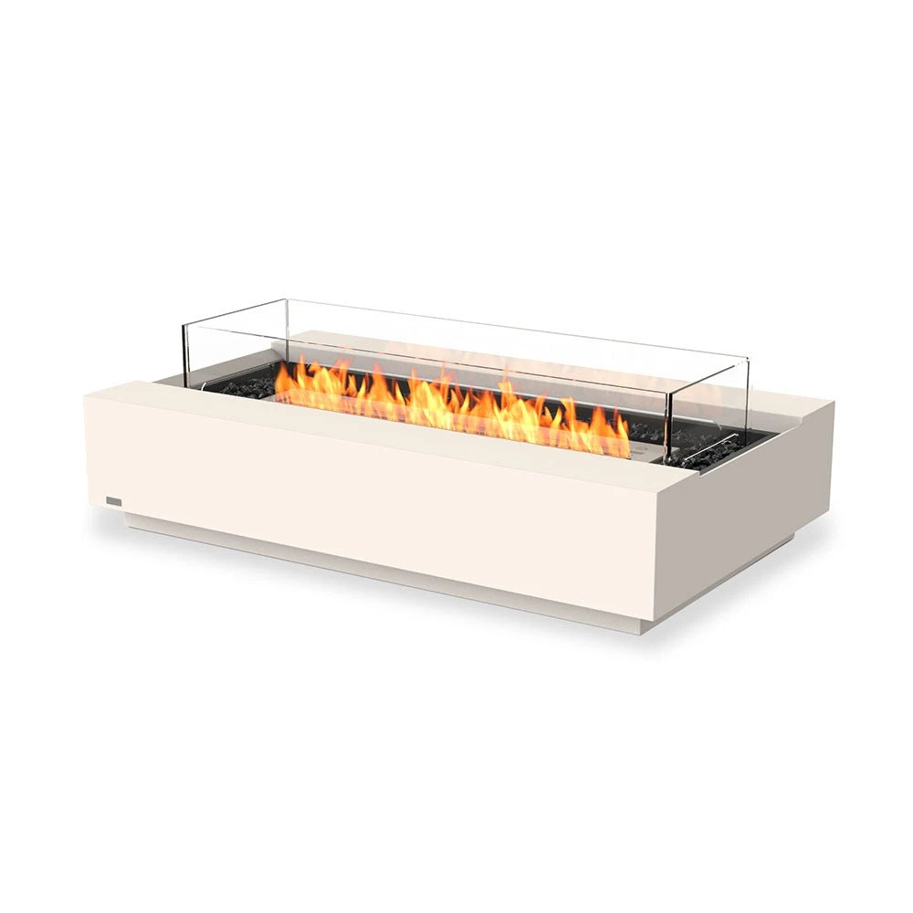 Cosmo 50 bioethanol fire pit, table-style outdoor design