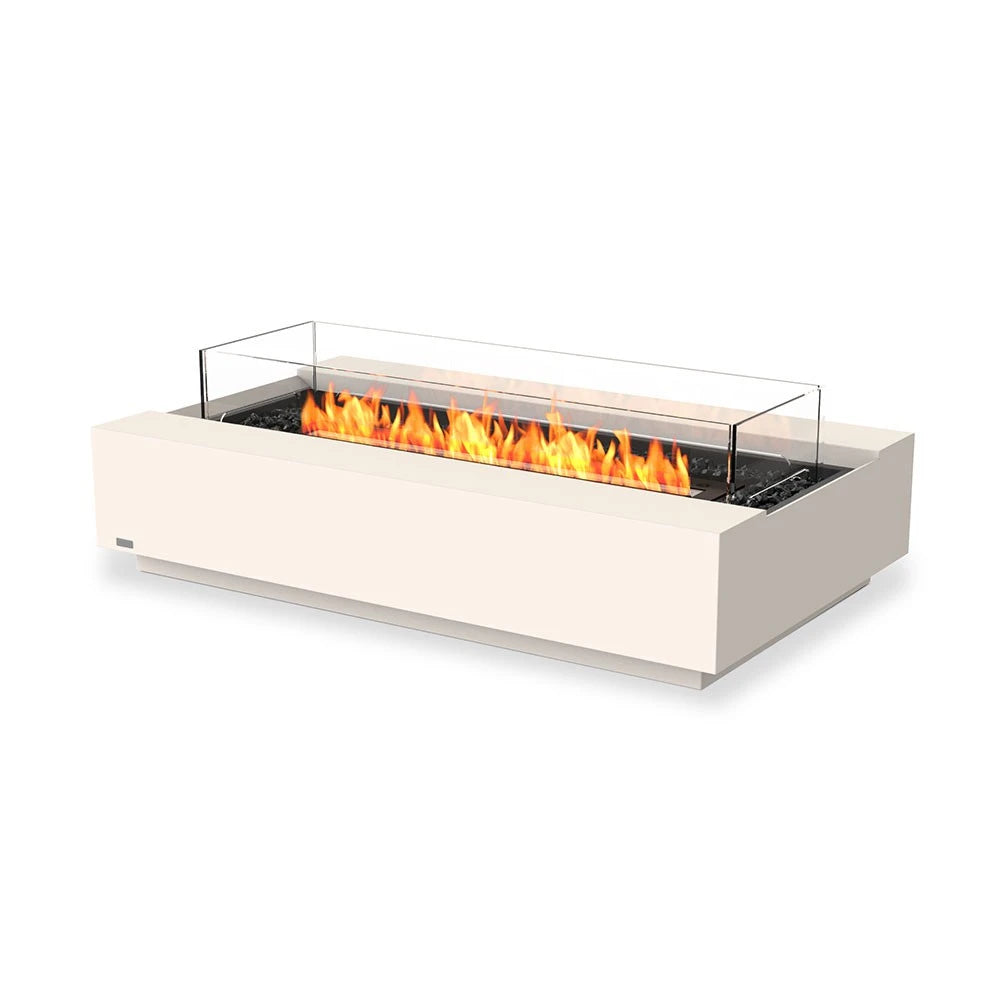 Cosmo 50 bioethanol fire pit, table-style outdoor design