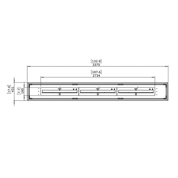 Linear 130 Bioethanol Built-in Kit