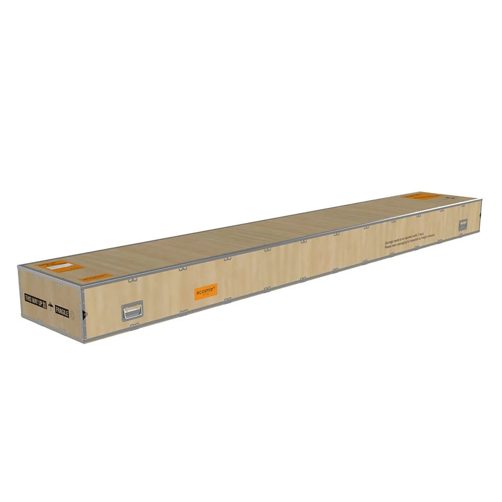 Linear 130 bioethanol built-in kit, extra wide configuration