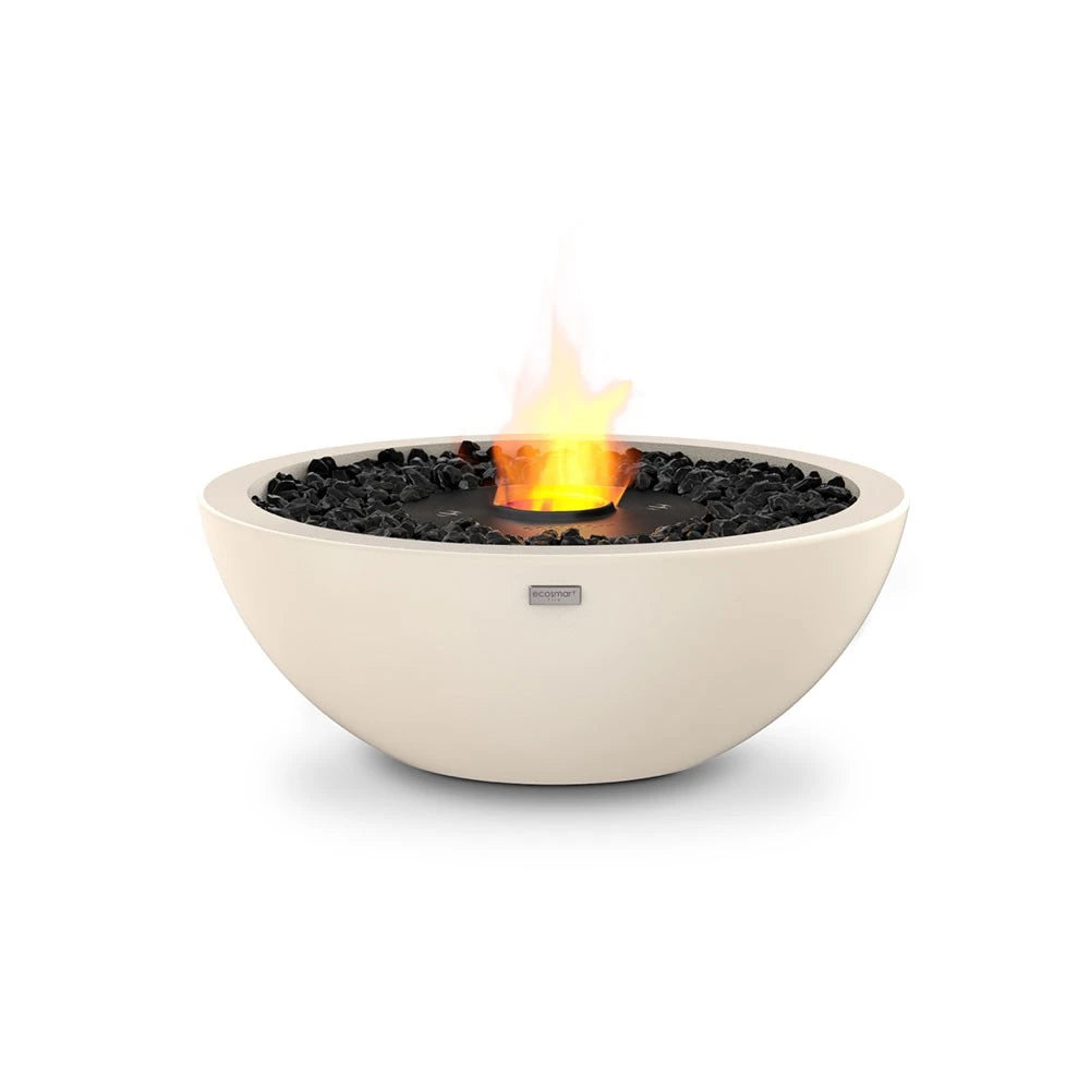 Mix 600 outdoor bioethanol fireplace, compact round form
