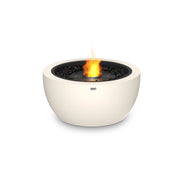 Pod 30 outdoor bioethanol fireplace, compact rounded form