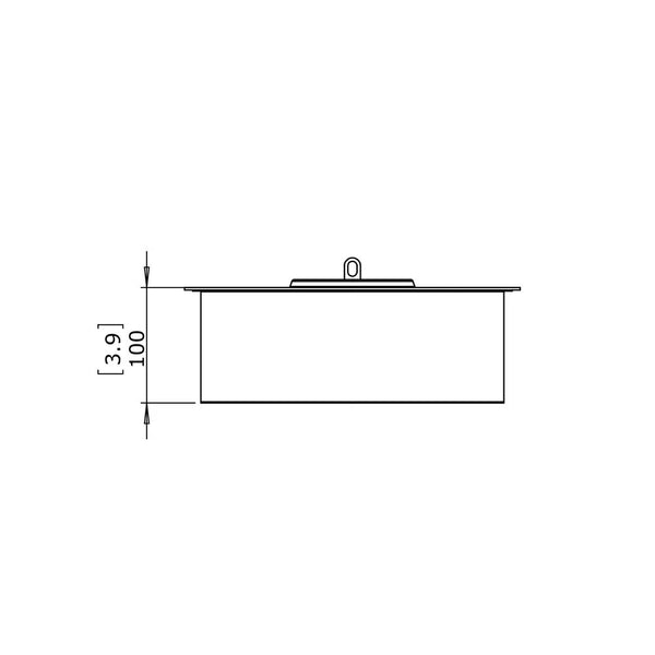 Quemador bioetanol AB3 - 29,1 cm