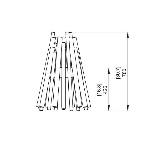 Stix - Chimenea bioetanol exterior