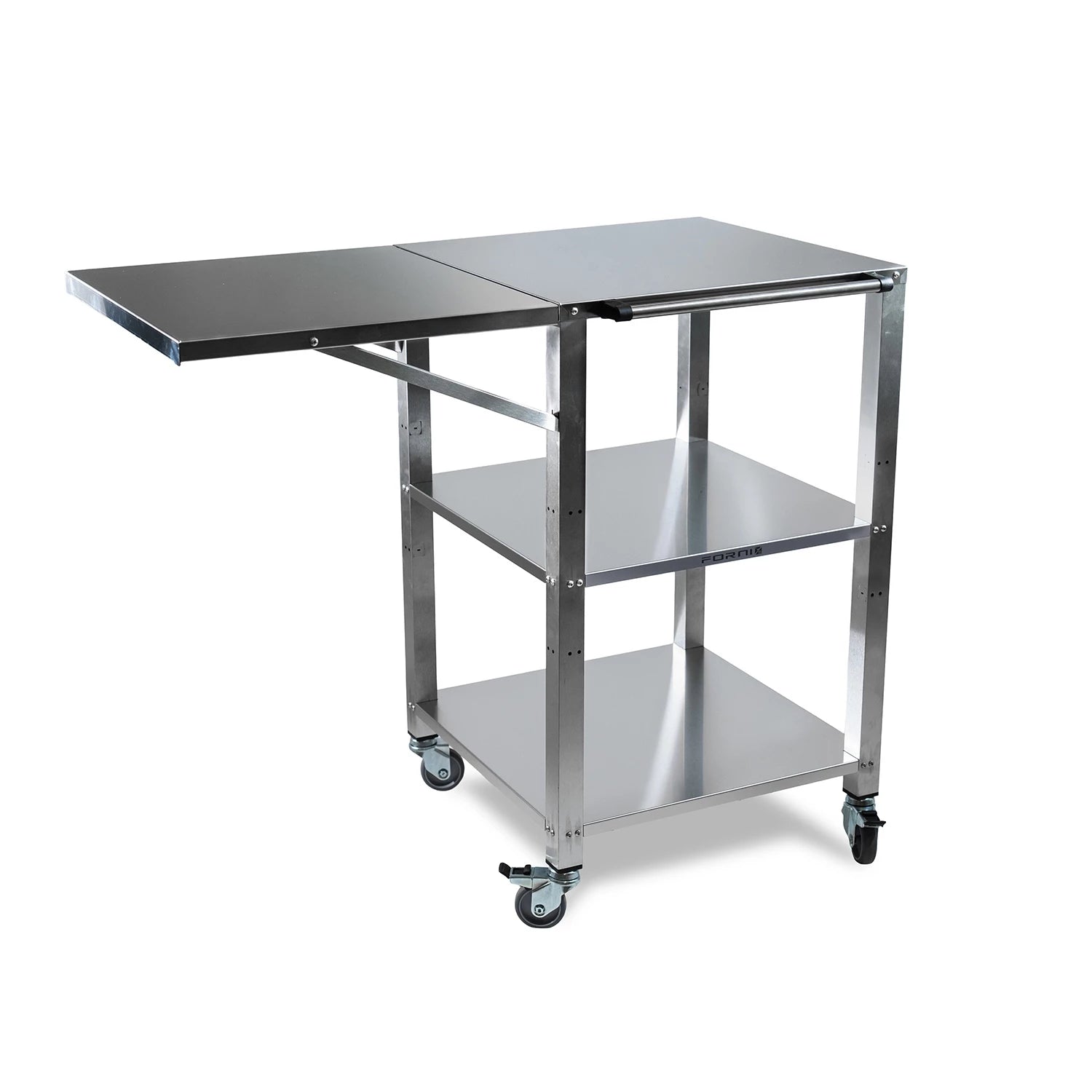 Mesa móvil de acero inoxidable