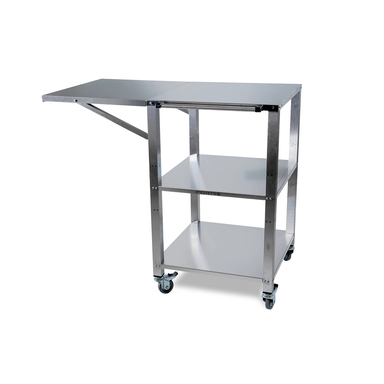 Mesa móvil de acero inoxidable