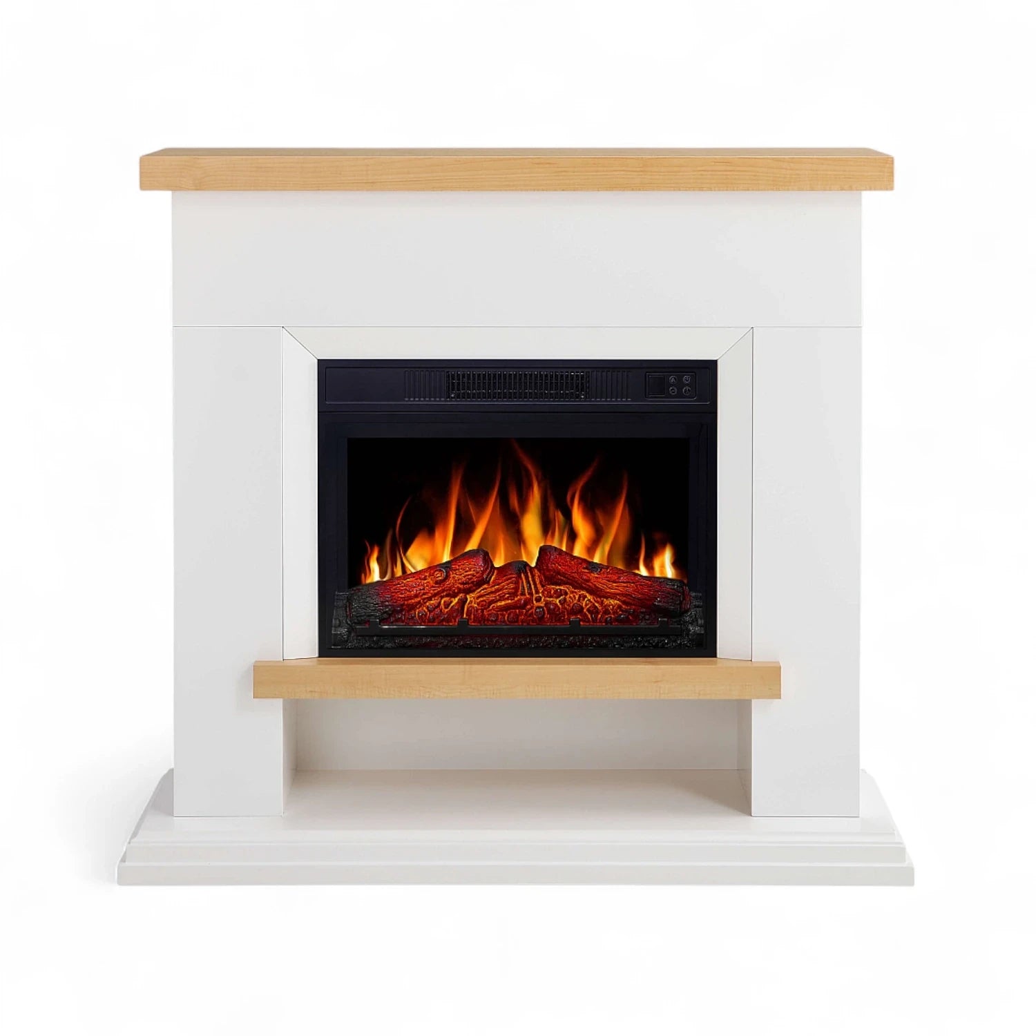 Chimenea Eléctrica Shelford - Blanca