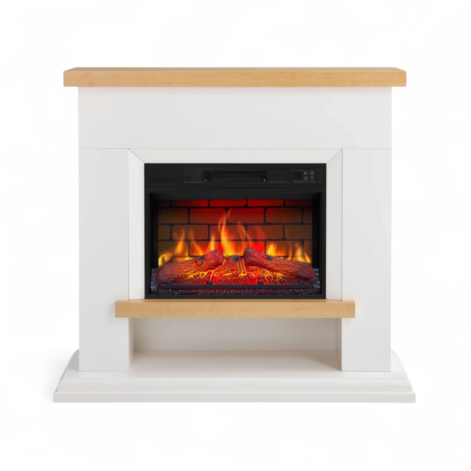 Chimenea Eléctrica Shelford - Blanca