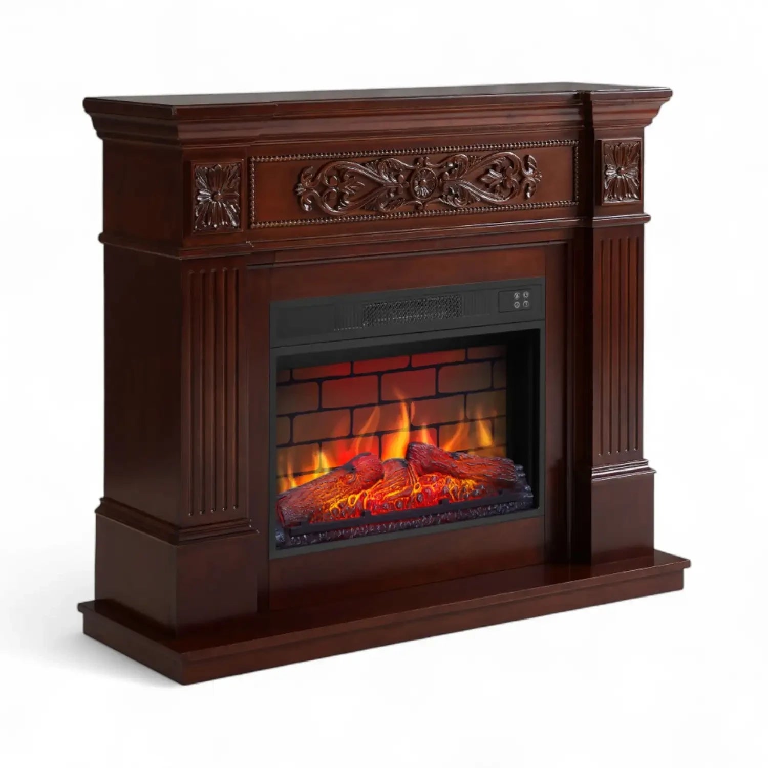 Chimenea Eléctrica Toscana AF23S - Marrón