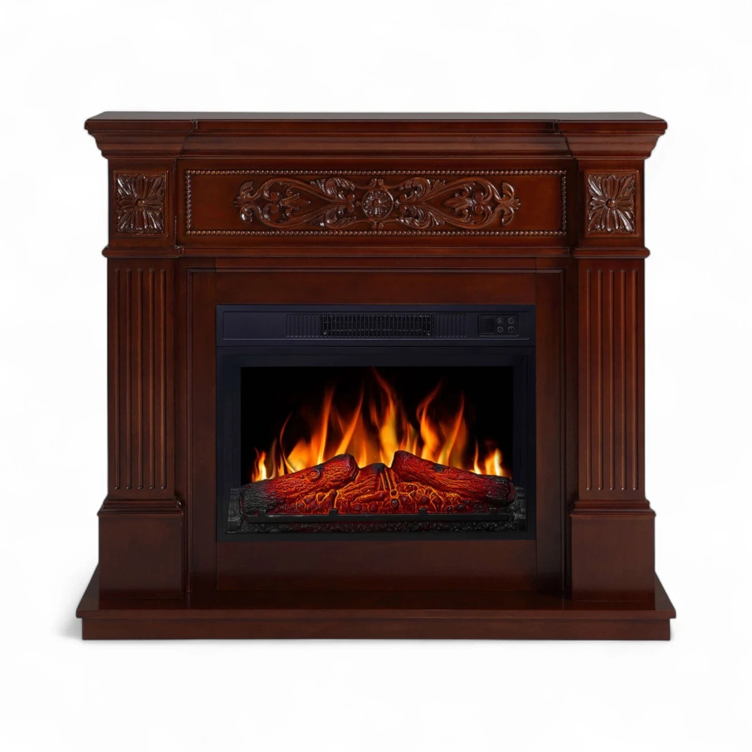 Chimenea Eléctrica Toscana AF23S - Marrón