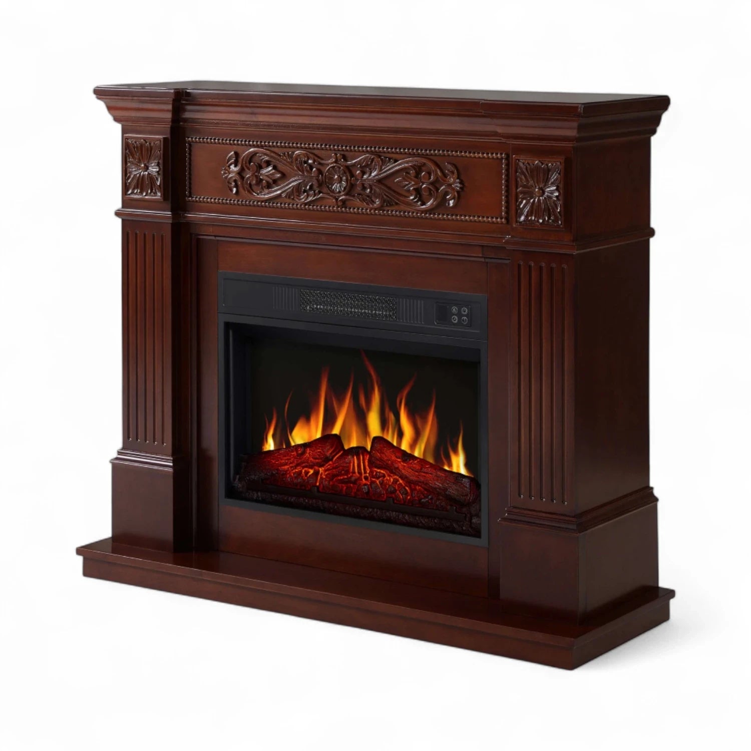 Chimenea Eléctrica Toscana AF23S - Marrón