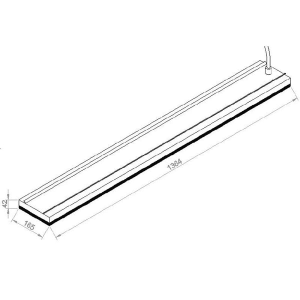 Calefactor eléctrico exterior Heatstrip Design 2400 vatios