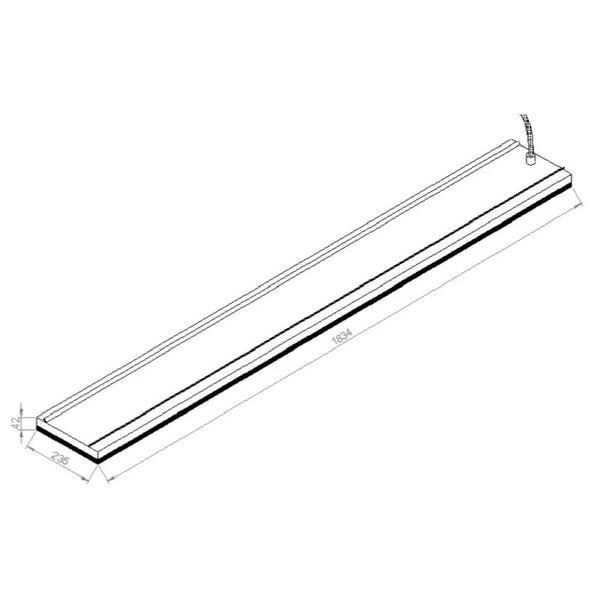 Calefactor eléctrico exterior Heatstrip Interior 2400 vatios