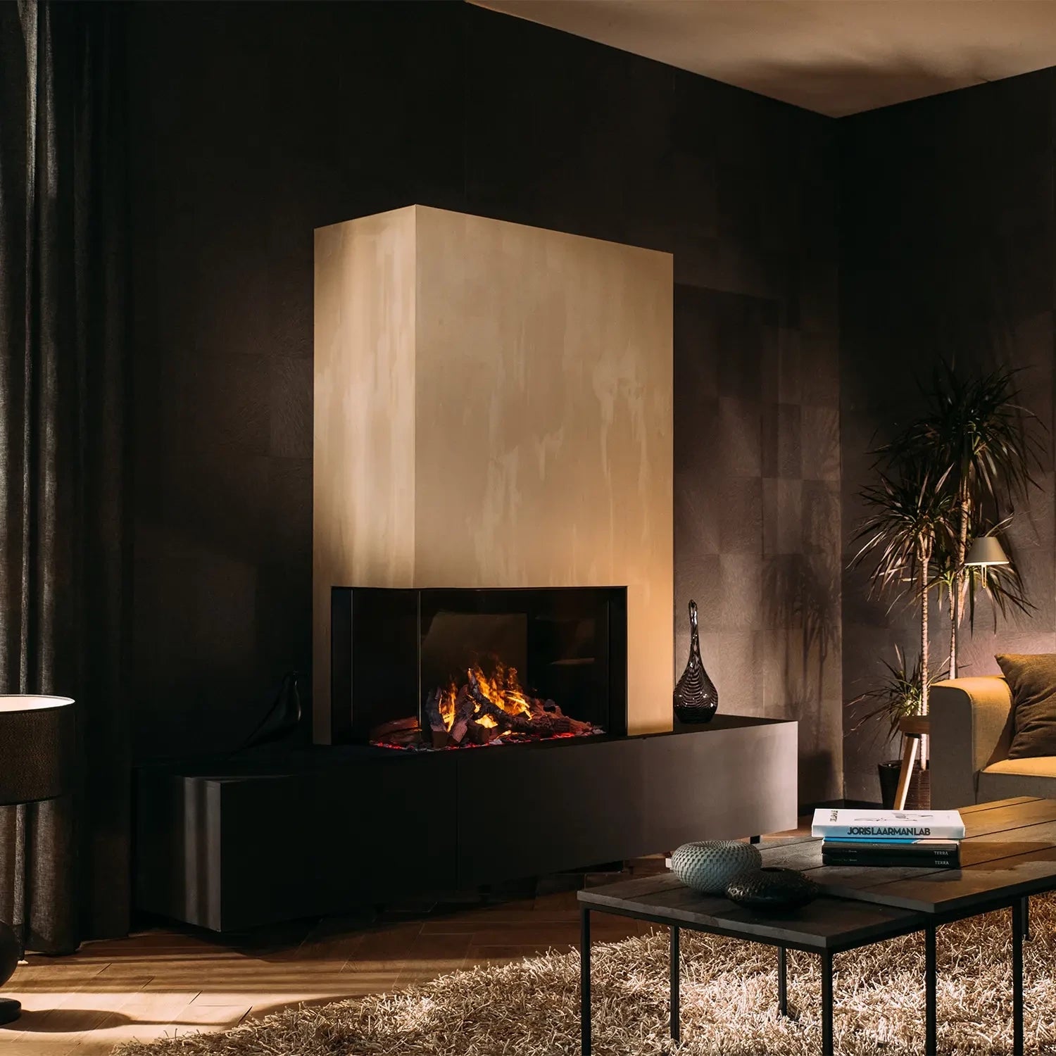Faber e-Matrix Mood 800-500 II Water Vapour Fireplace