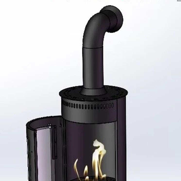 Falso conducto para chimenea de bioetanol - Pequeño