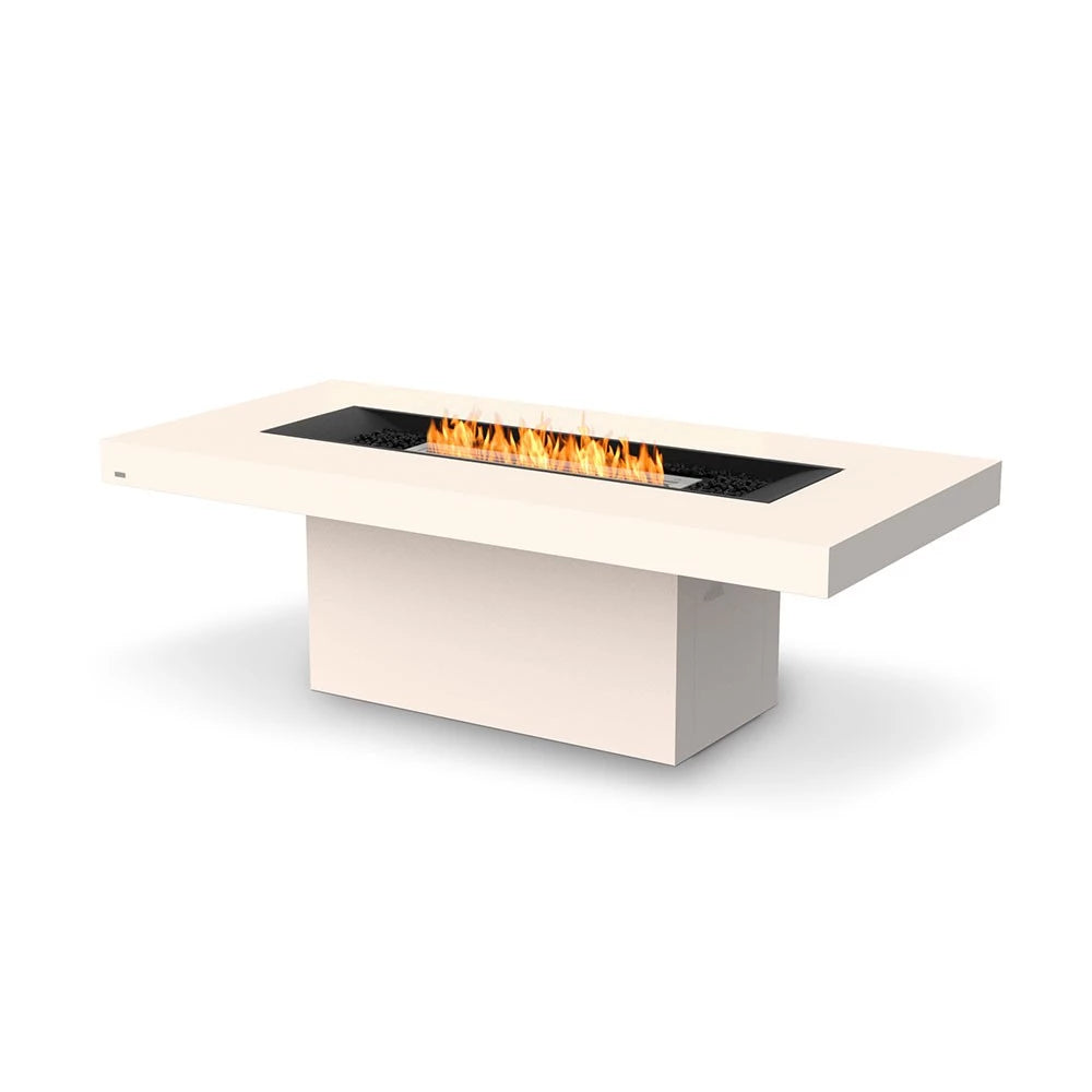 Gin 90 Bar bioethanol fire pit, tall bar-height design