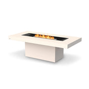 Gin 90 Bar bioethanol fire pit, tall bar-height design