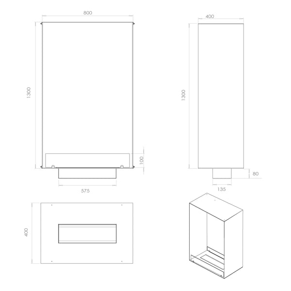 Foco Two 800 Tall