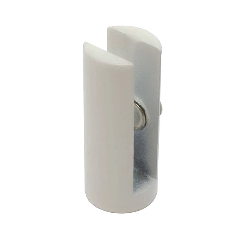 Soporte blanco para vidrio - 2uds.