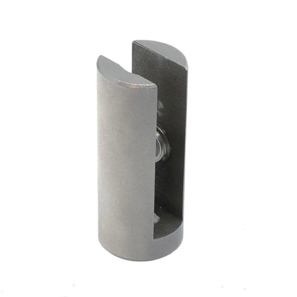 Soporte acero para vidrio - 2uds.