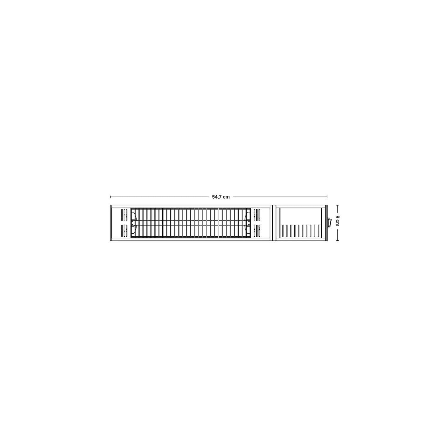 Fortuna calefactor de terraza mural 1500W