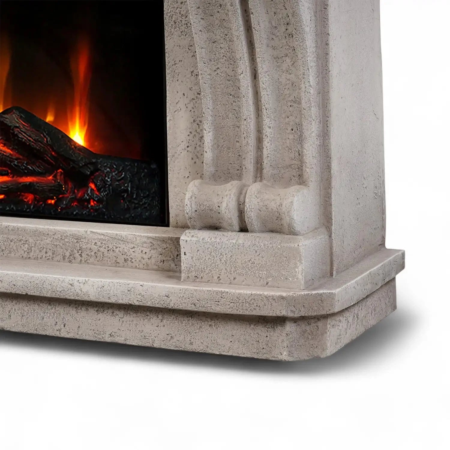 Logi - Chimenea Eléctrica en Polystone