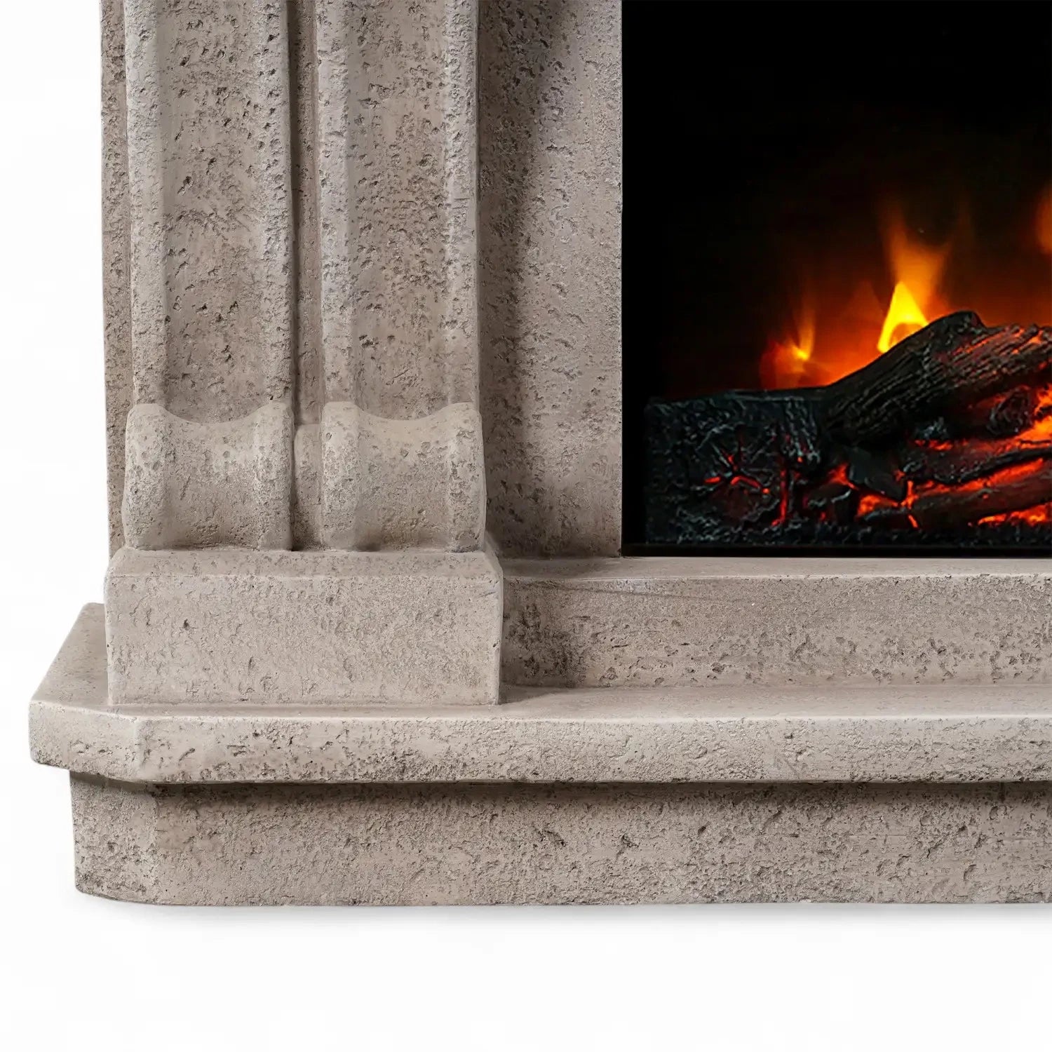 Logi - Chimenea Eléctrica en Polystone
