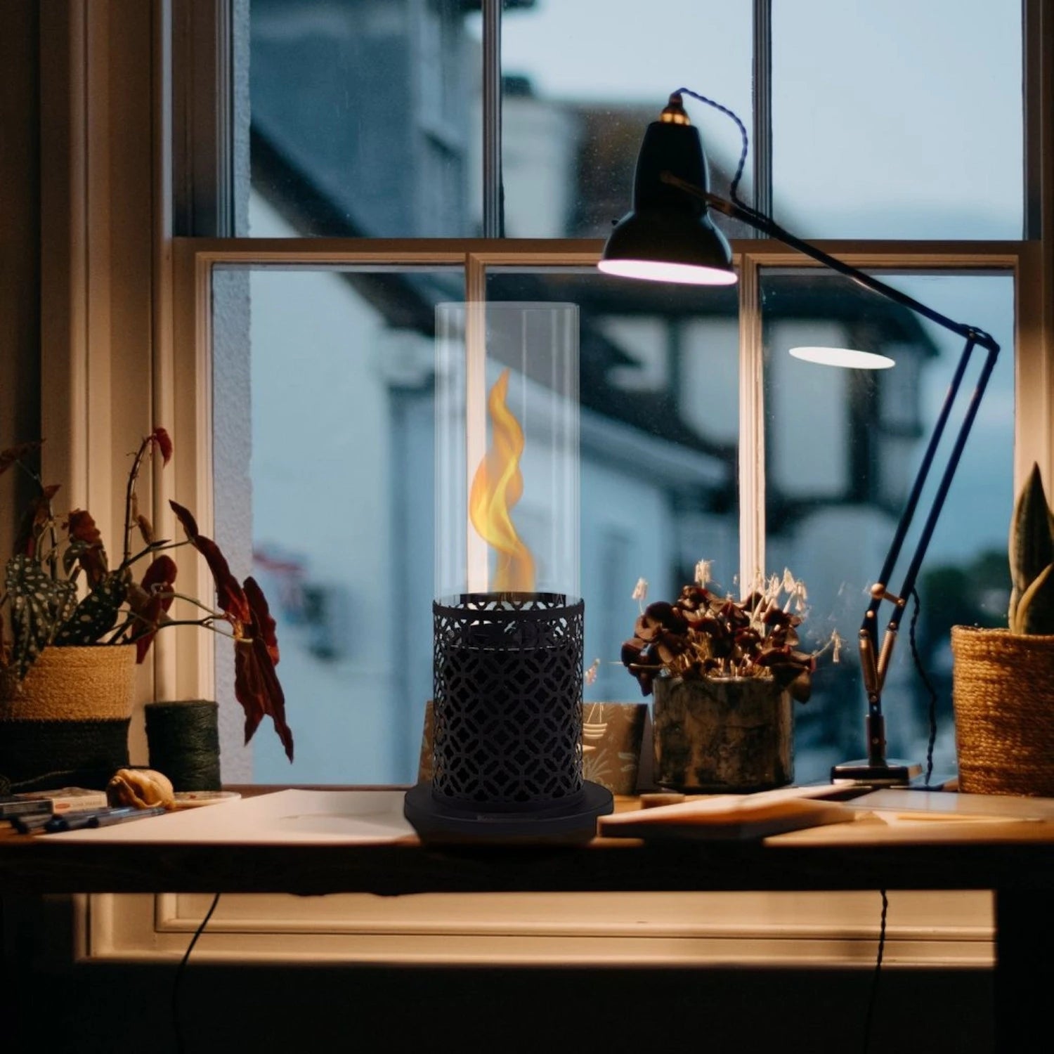Vornado Chimenea Bioetanol de mesa