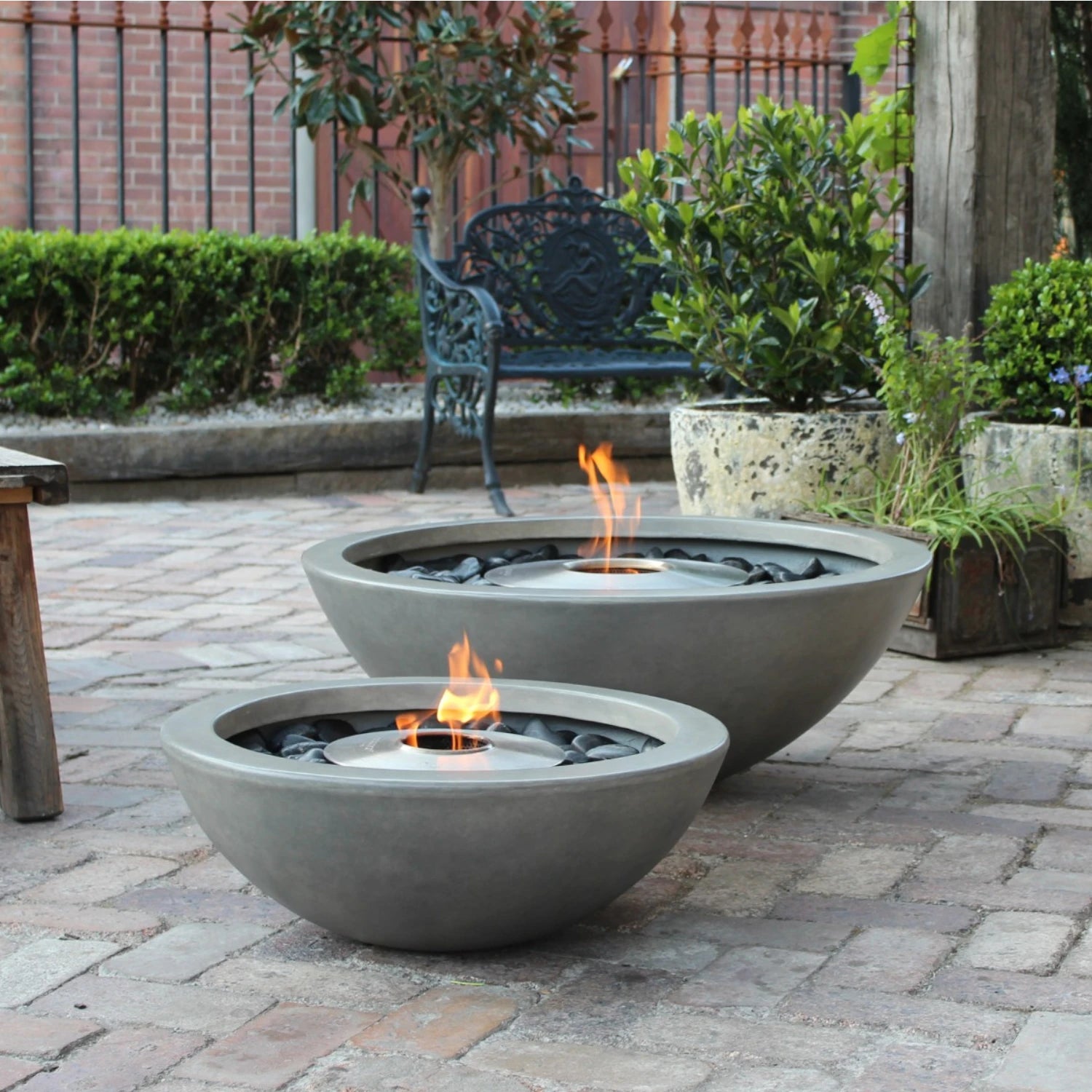 Mix 850 - Chimenea de bioetanol natural para exteriores
