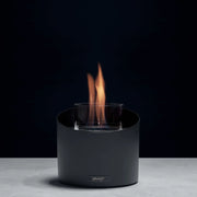 Contour Table Fireplace - Black GlammFire