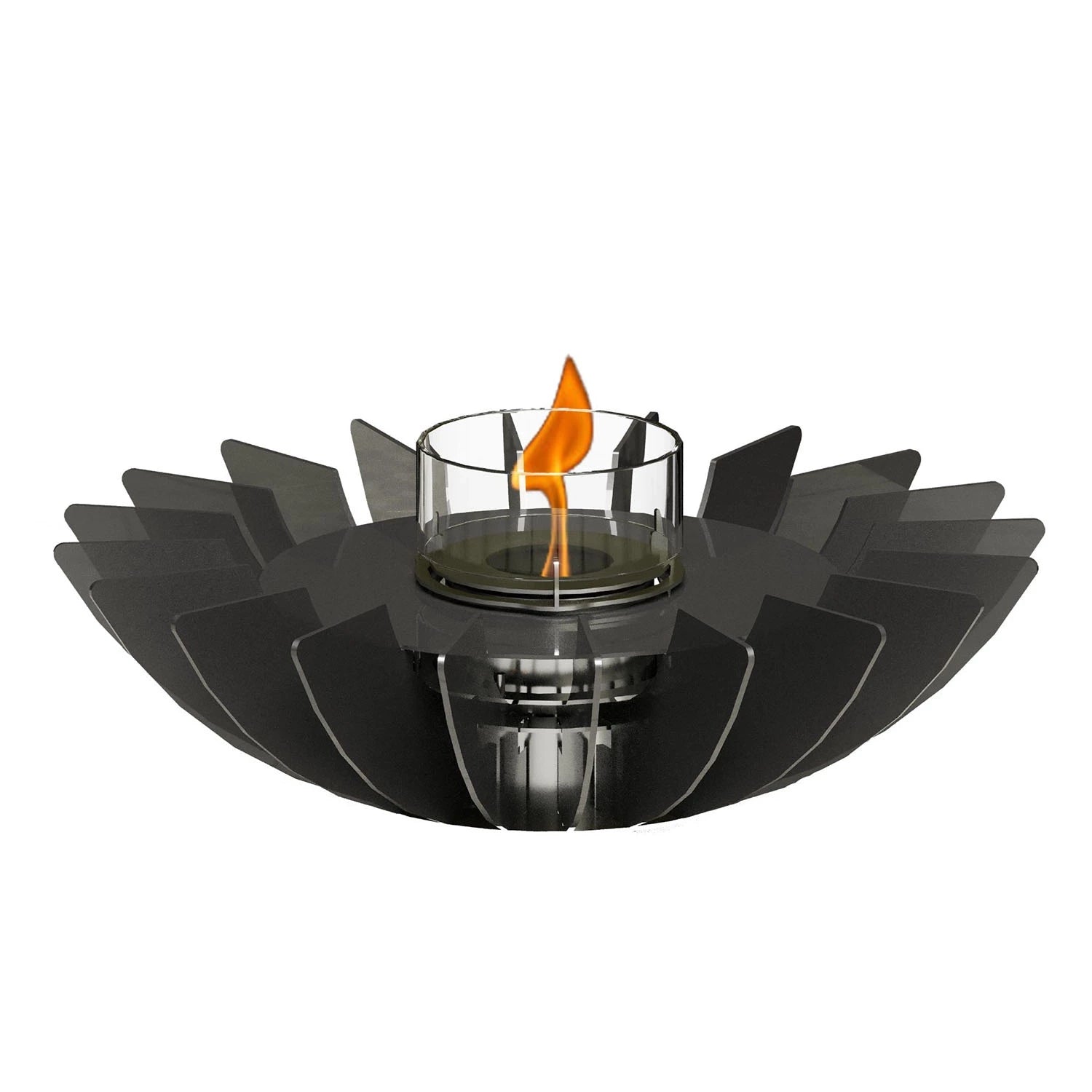 Cosmo Table Fireplace - Black GlammFire