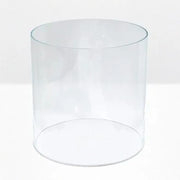Fire pit Glass cylinder and installation