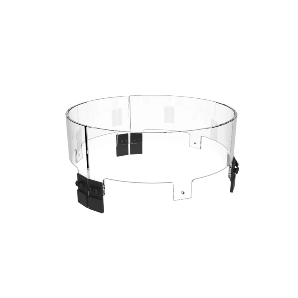 Round 20 bioethanol built-in kit, small circular fireplace insert