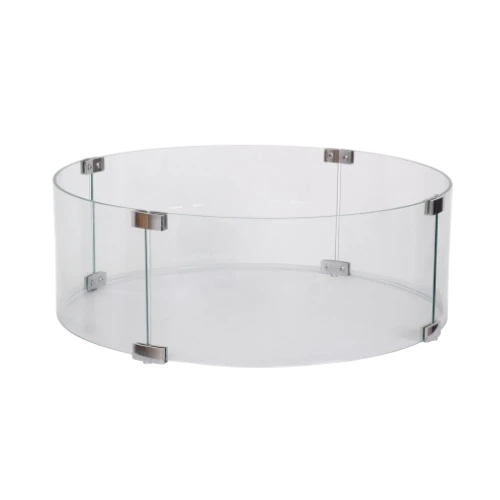 Happy Cocooning Glass Set Round XL Ø58 tempered glass windscreen