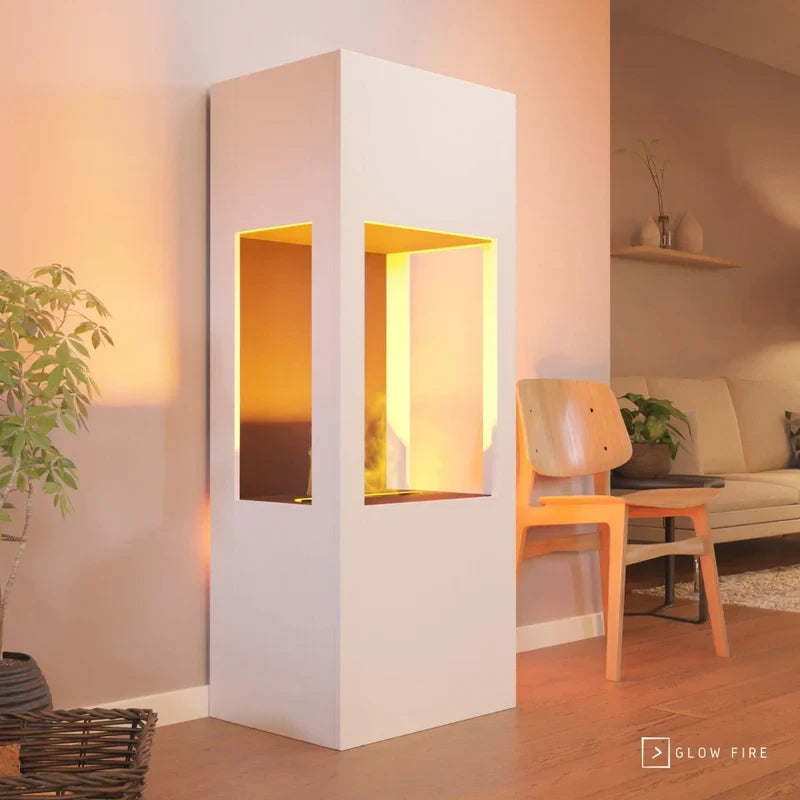 Chimenea híbrida Böll – Blanco