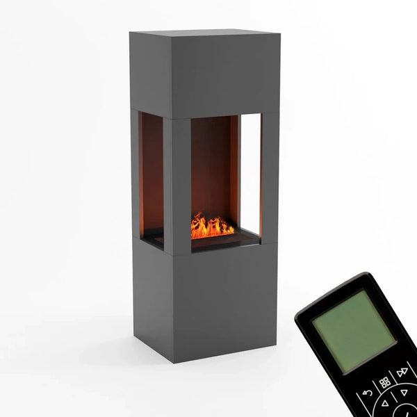 Chimenea híbrida Böll – Gris