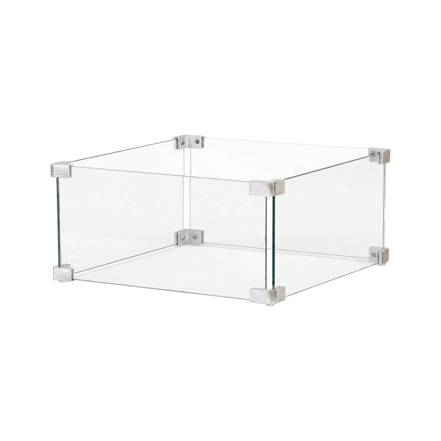Happy Cocooning Glass Set Square Small tempered glass windscreen 40x40cm