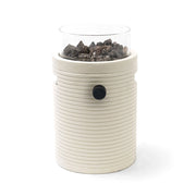 Lumi Groove Oyster Beige - Chimenea de Gas de Sobremesa