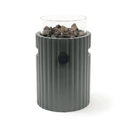 Lumi Rib Antracita - Chimenea de Gas de Sobremesa