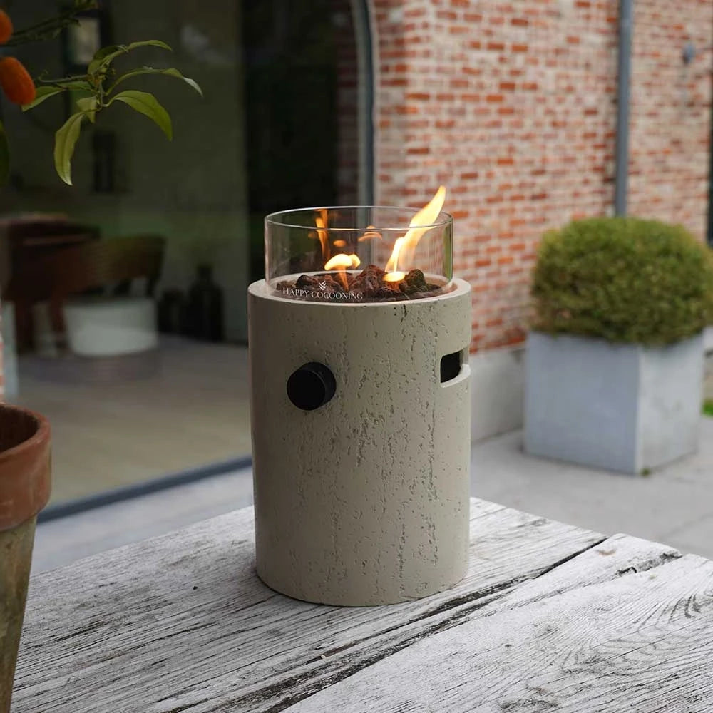 Lumi Stone - Chimenea de Gas de Sobremesa