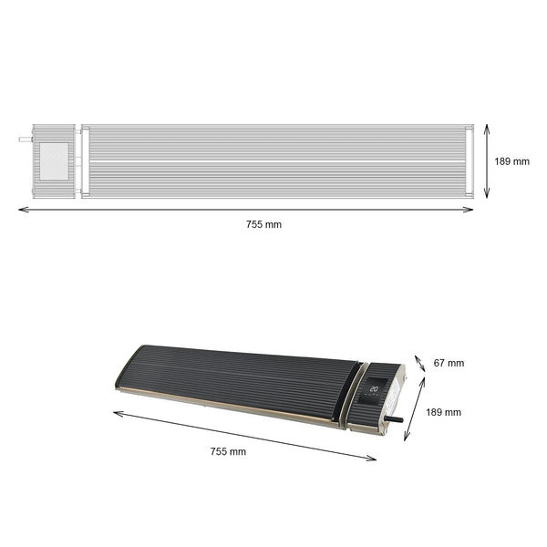 Heatbar Pro 1000