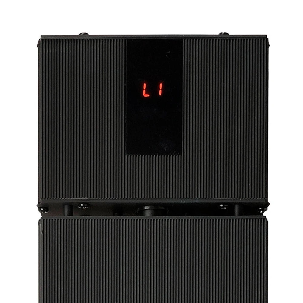 Black Heatstrip Design 2400 with remote