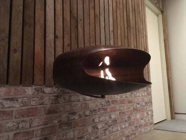 Hein & haugaard wall mounted fireplace
