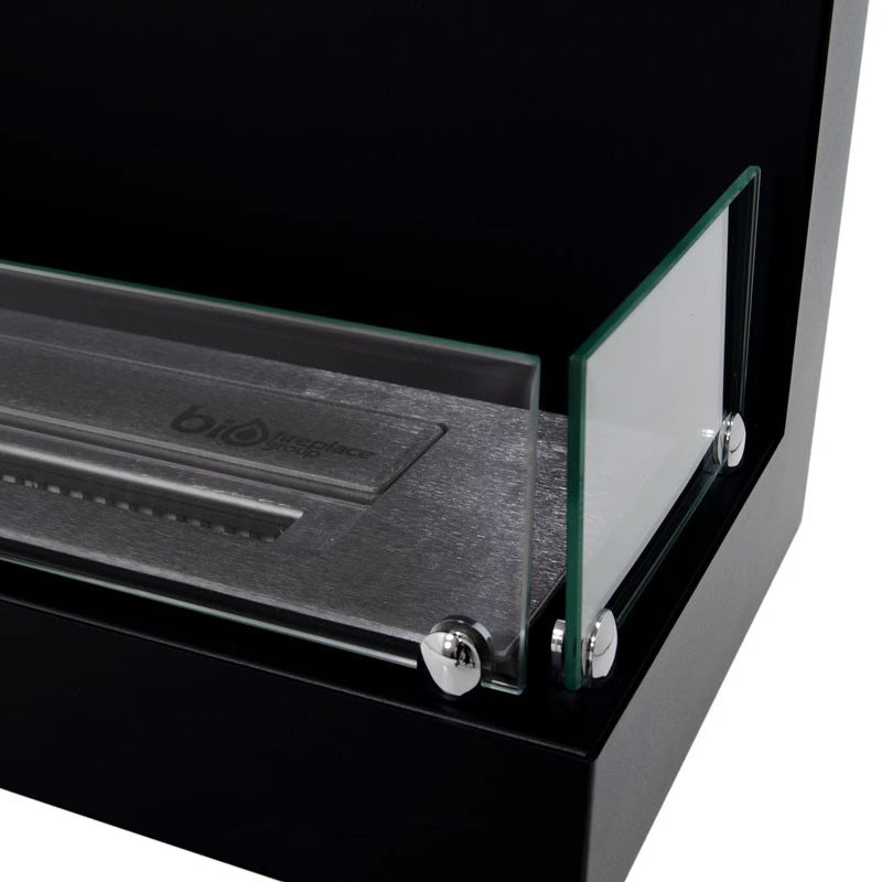 Right-facing Corner Bio Fireplace For Installation 65 cm