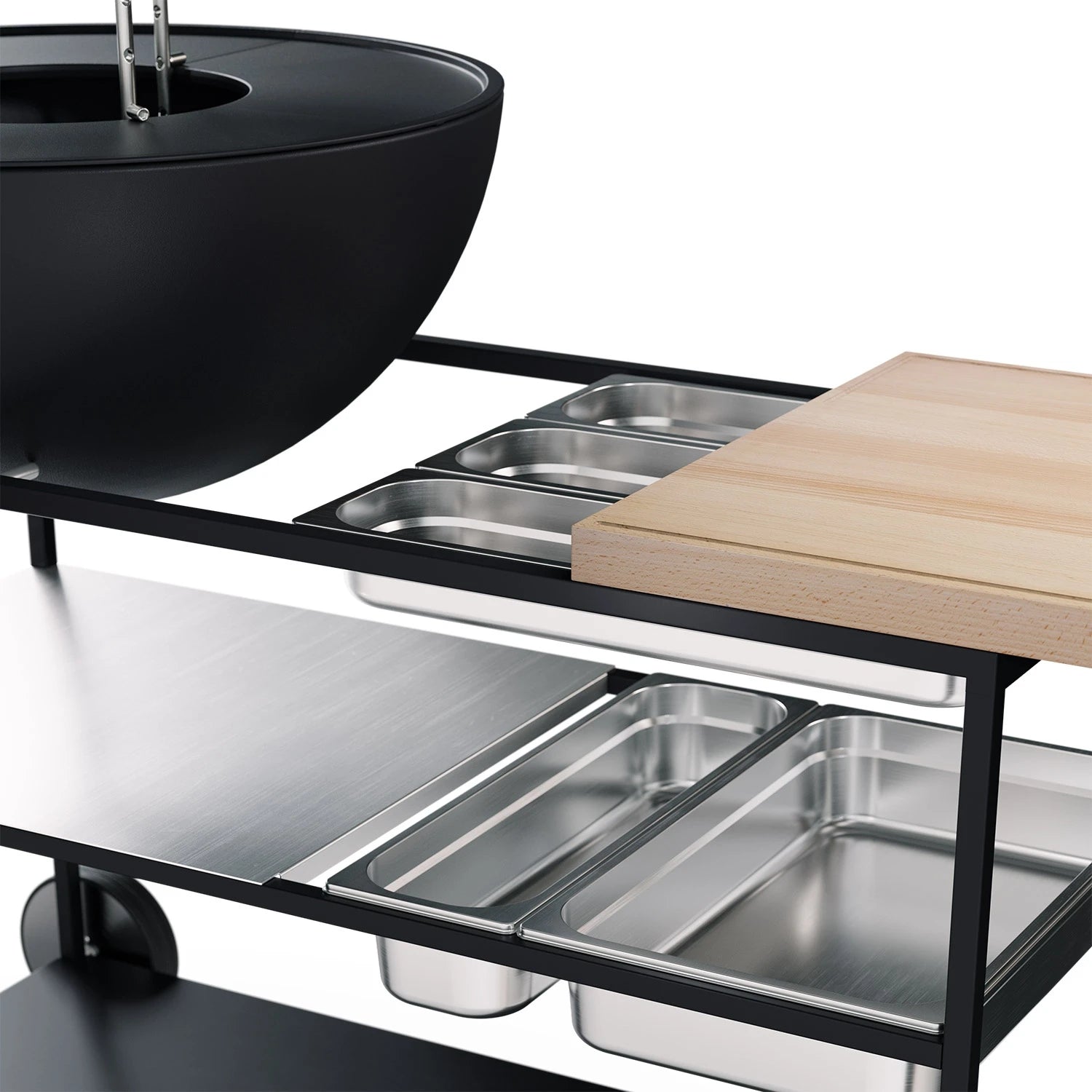 Höfats FIRE KITCHEN Stainless Steel Container Set (5 pcs)
