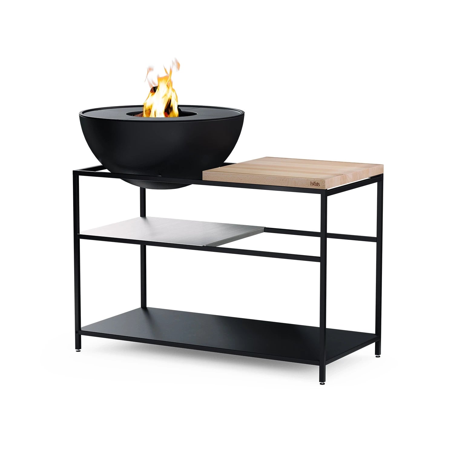Höfats FIRE KITCHEN with BOWL 70 Plancha BBQ set