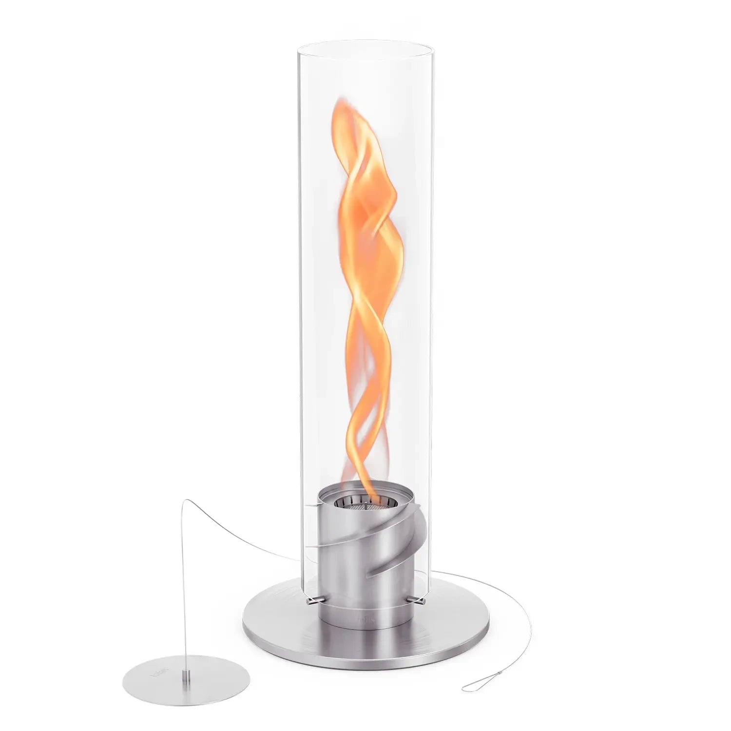 SPIN 1500 bioethanol lantern with tall flame effect