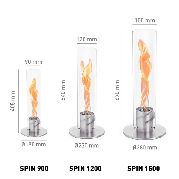 Linterna SPIN 1500 - Farol bioetanol en espiral