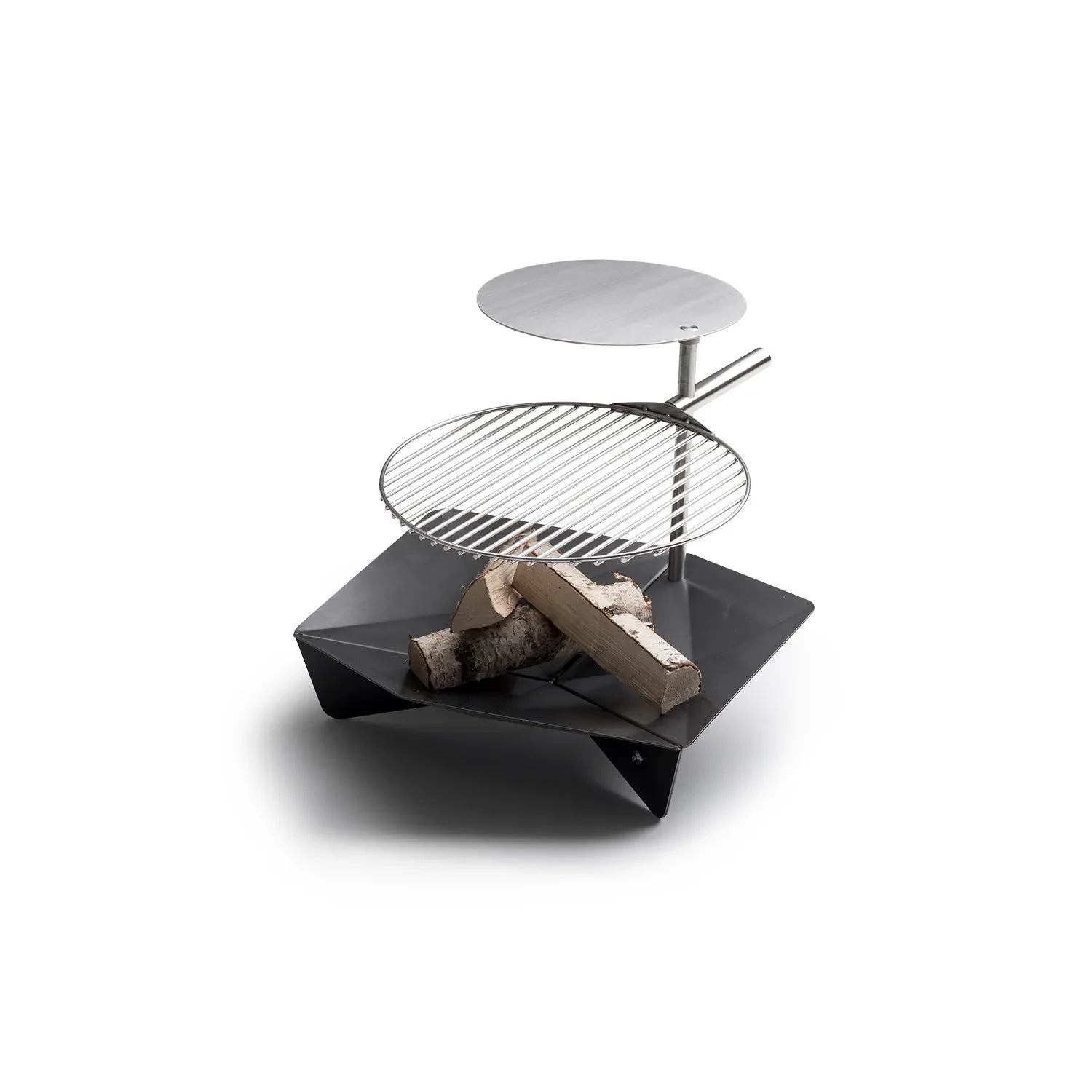 Höfats TRIPLE 65 Fire Pit with Grilling Functions